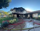 Firefighters Knock Down Residential Fire in Eastern Goleta Valley