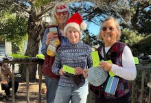 Holiday Knits Bring Warmth to Goleta’s Bus Stops