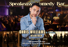 Chris Williams Headlines Santa Barbara Comedy Club
