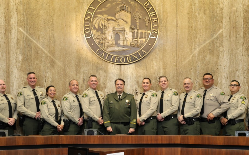  Santa Barbara County Sheriff’s Office Welcomes New Employees and Recognizes Promotions, Including New Executive Leadership Appointments