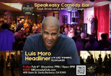Luis Moro Santa Barbara Comedy Show
