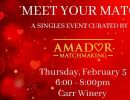 Meet Your Match: A Curated Valentine’s Party for Singles