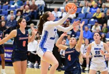 Cal State Fullerton Snaps Gauchos’ Nine-Game Winning Streak With 62-61 Victory