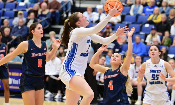 Cal State Fullerton Snaps Gauchos’ Nine-Game Winning Streak With 62-61 Victory