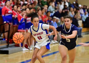 San Marcos High Girls’ Basketball Hangs On For 55-53 Rivalry Win Over Dos Pueblos