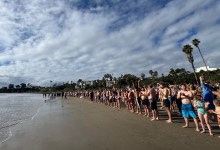 Santa Barbara’s Polar Dip Brings Out Hundreds to Welcome 2026 