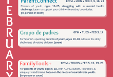 FREE YouthWell Parent Support Groups: “Family Tools+” (Online or In-Person)