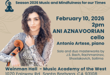 Music & Meditation Santa Barbara Season Opening