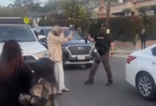 ICE Officer Pepper-Sprays Community Observers in Eastside Santa Barbara