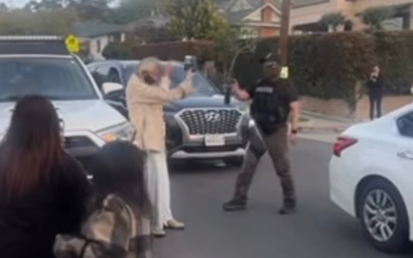 ICE Officer Pepper-Sprays Community Observers in Eastside Santa Barbara