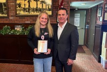 SBART Press Luncheon: Vivian  Hoskins Receives Carpinteria High Scholar Athlete of the Year Award