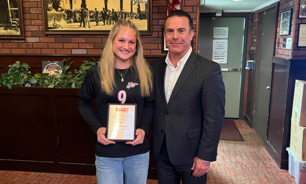 SBART Press Luncheon: Vivian  Hoskins Receives Carpinteria High Scholar Athlete of the Year Award