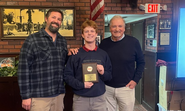 SBART Press Luncheon: Gavin Rutland Receives Phil Womble Award