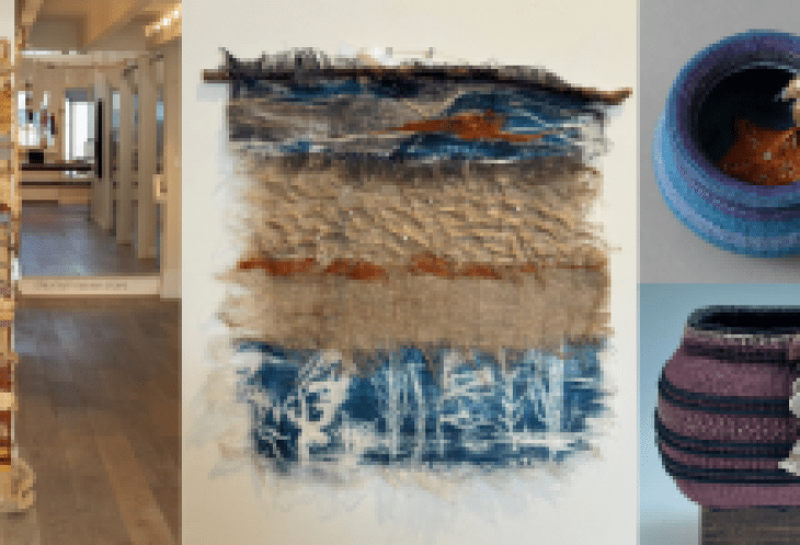 Final Days to Experience LAYERING: Santa Barbara Fiber Arts Guild Annual Member Exhibition