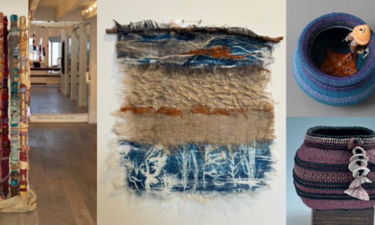 Final Days to Experience LAYERING: Santa Barbara Fiber Arts Guild Annual Member Exhibition