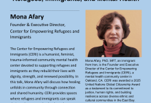 The Walter H. Capps Center for the Study of Ethics, Religion, and Public Life Lecture: “Refugees, Immigrants, and Mental Health”