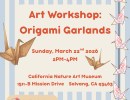 Art Workshop – Origami Garlands