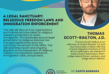 Lecture: Thomas Scott-Railton – “Religion and Immigration”