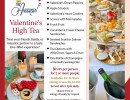 High Tea for Valentine’s Day at Andersen’s! ❤️