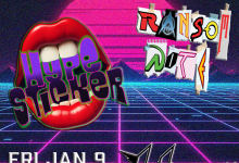 Hype Sticker & Ransom Note Jan 9 Whiskey Richards