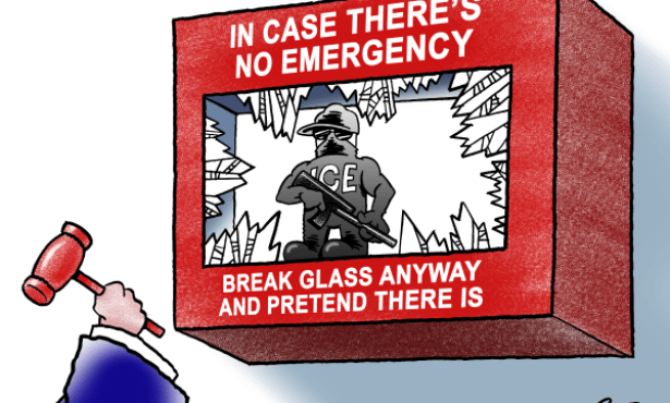 When “Serve and Protect” Means Serving ICE