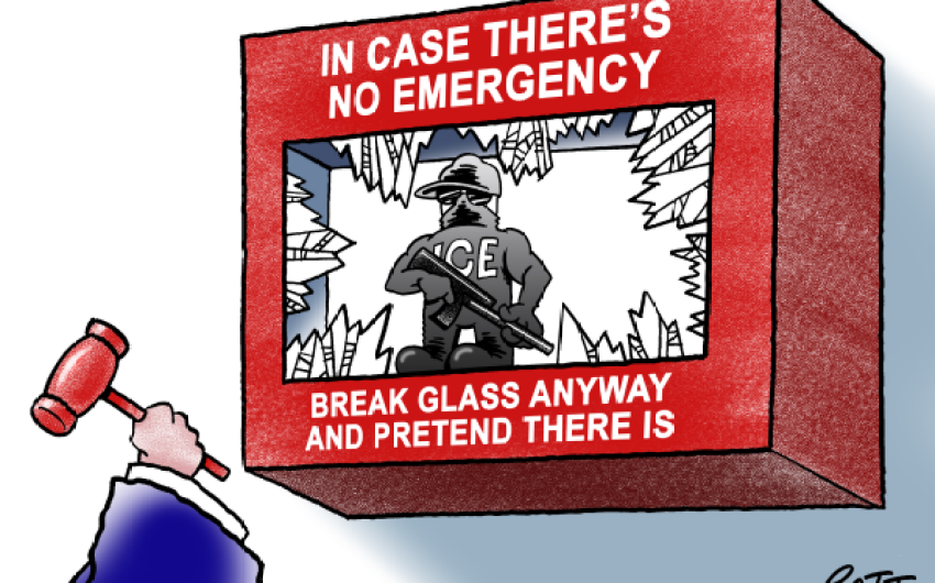 When “Serve and Protect” Means Serving ICE