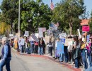 Thousands Show up in Santa Barbara to Protest ICE, Trump Administration 