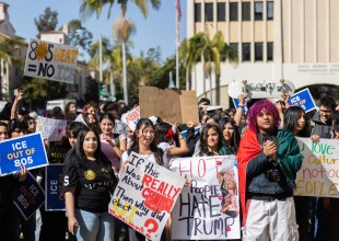 A Day of Action Against ICE in Santa Barbara