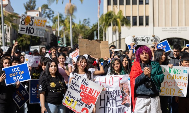 A Day of Action Against ICE in Santa Barbara