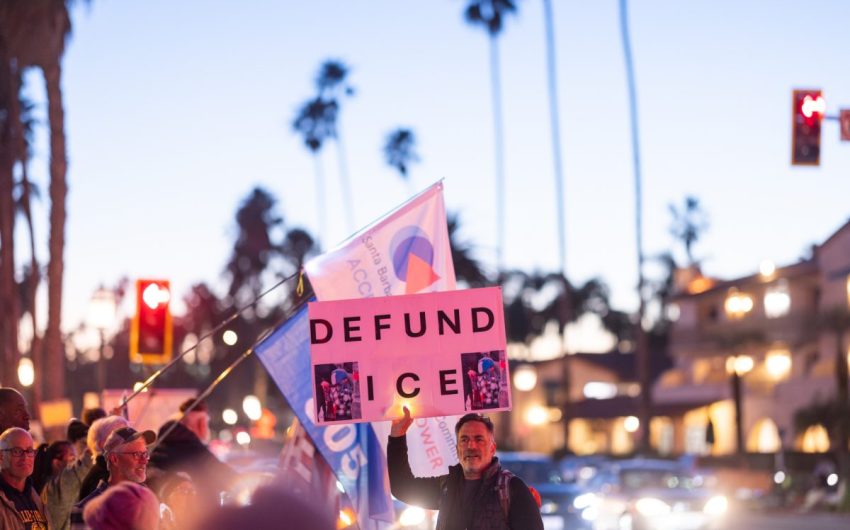 Santa Barbara Participates in Nationwide Shutdown Against ICE