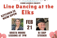 Line Dancing at the Elks