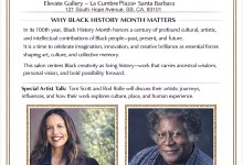 Black History Month Art Salon: “Images with a Global View”