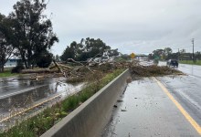 President’s Day Storm Brings Heavy Rain, Downed Trees to Santa Barbara County