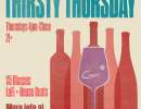 Thirsty Thursday ~ $5 Glasses on Tap