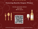 Rancho Sisquoc Wine Dinner @ Glen Annie Golf Club