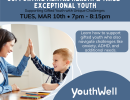 FREE Parent Education Nights- YouthWell