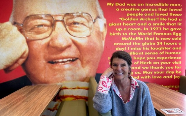 Local McDonald’s Celebrates Inventor of the Egg McMuﬃn, Herb Peterson, with First Annual “Good Egg” Award, Recipient is KLITE Morning Show Host Catherine Remak