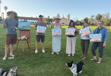 Plein Air Painting at the Mission