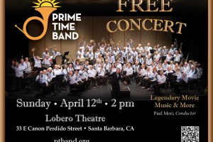 Prime Time Band Spring Concert: "Legendary Movie Music & More"