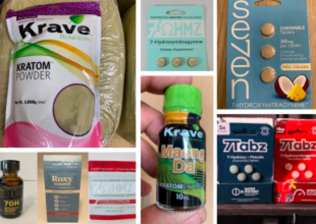 Departamentos de Salud y del Sheriff Adverten a los Residentes que Eviten los Productos que Contienen Kratom y 7-OH12
