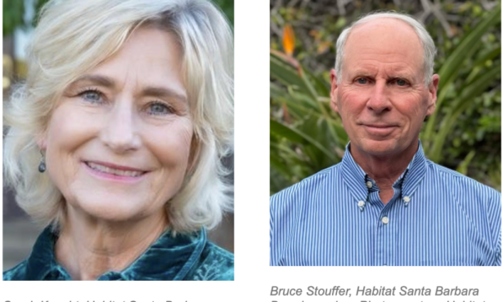 Sarah Knecht and Bruce Stouffer join Habitat Santa Barbara Board