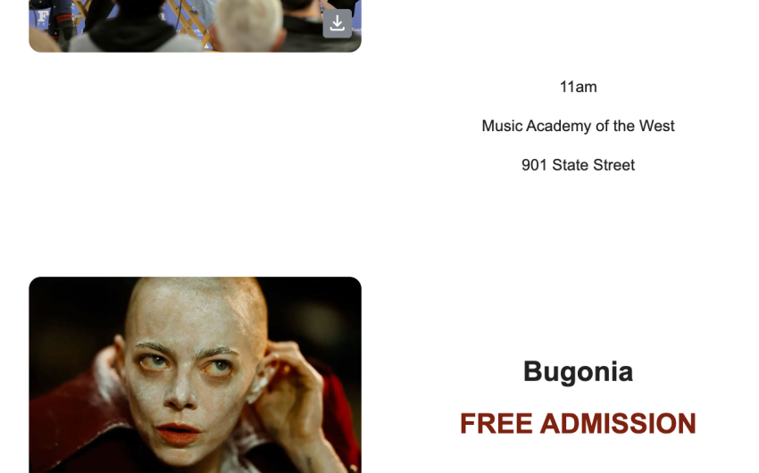 Festival Forecast | Wednesday, February 11, 2026