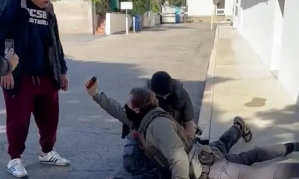 ICE Agents Arrest Observer and Knock Down and Pepper-Spray 80-Year-Old Attorney in Downtown Santa Barbara