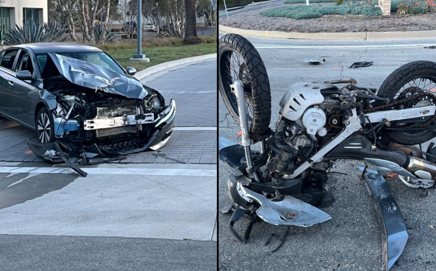 Motorcyclist Suffers Major Injuries in Crash on Goleta’s Hollister Avenue