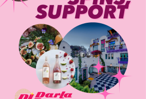 Sips, Spins, Support