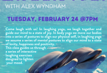 Laughing Yoga with Alex Wyndham
