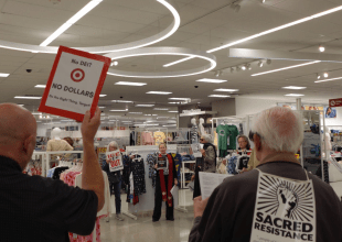 Faith Leaders Sing and Pray in Goleta Target Store to Urge a Stand over ICE