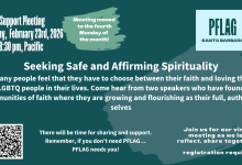 PFLAG Santa Barbara February Meeting