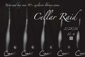 Carr Winery Cellar Raid