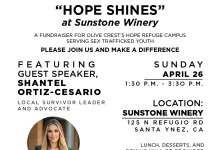 Hope Shines at Sunstone Winery